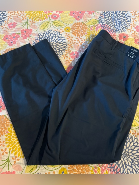 J. Crew Other - NWT 40x32 men’s jcrew Slim-fit TruTemp365 chino pant
Deep midnight